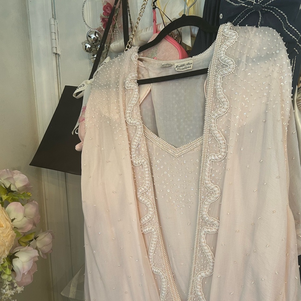 SOLD Judith Ann Creations beaded Embellished dress